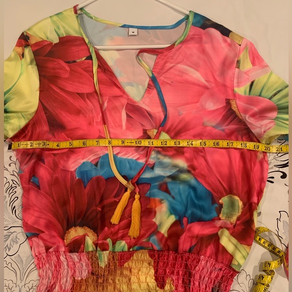 Multicolor short dress - Picture 5 of 5